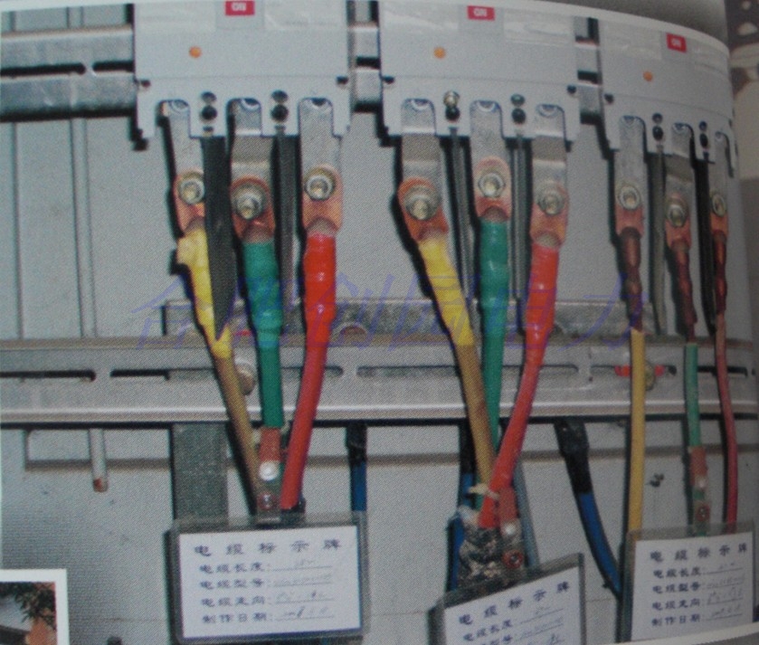 電纜接頭細(xì)節(jié)圖